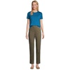 Lands’ End Women’s Supima Crew Neck T-Shirt | American-Grown Supima Cotton, Relaxed Fit, Tagless, Mid-Hip Length, Layering, Petite and Plus Sizes(Baltic Teal)