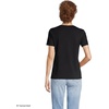 Lands’ End Women’s Supima Crew Neck T-Shirt | American-Grown Supima Cotton, Relaxed Fit, Tagless, Mid-Hip Length, Layering, Petite and Plus Sizes(Black)