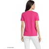 Lands’ End Women’s Supima Crew Neck T-Shirt | American-Grown Supima Cotton, Relaxed Fit, Tagless, Mid-Hip Length, Layering, Petite and Plus Sizes(Cherry Fuchsia)