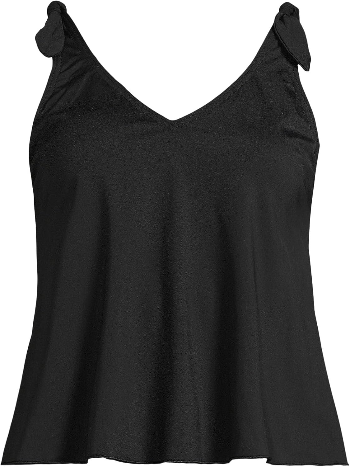 image:imageLands End Womens Flutter Tie Tankini TopBlack
