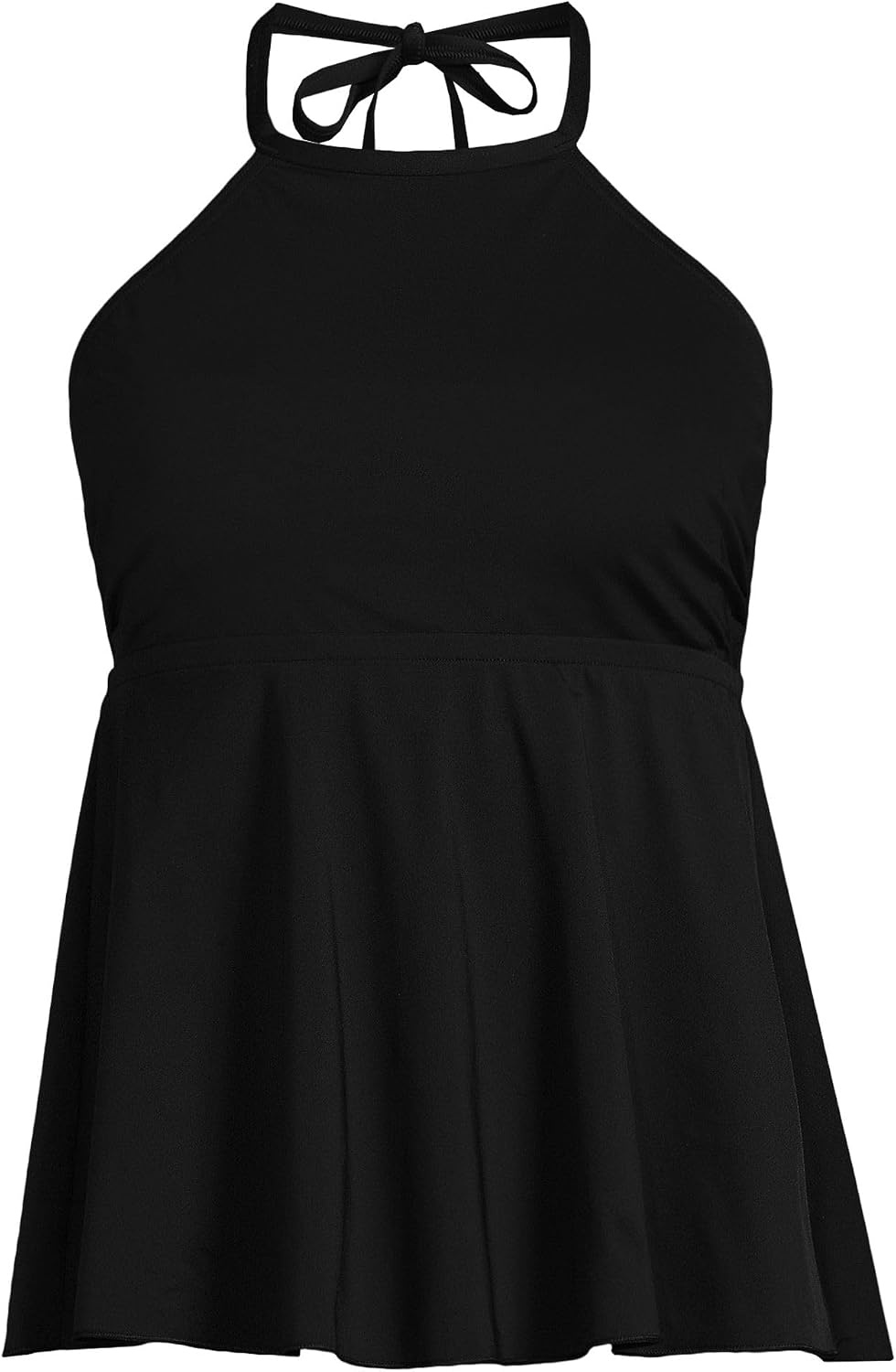 image:imageLands End Womens Halter Tankini TopBlack