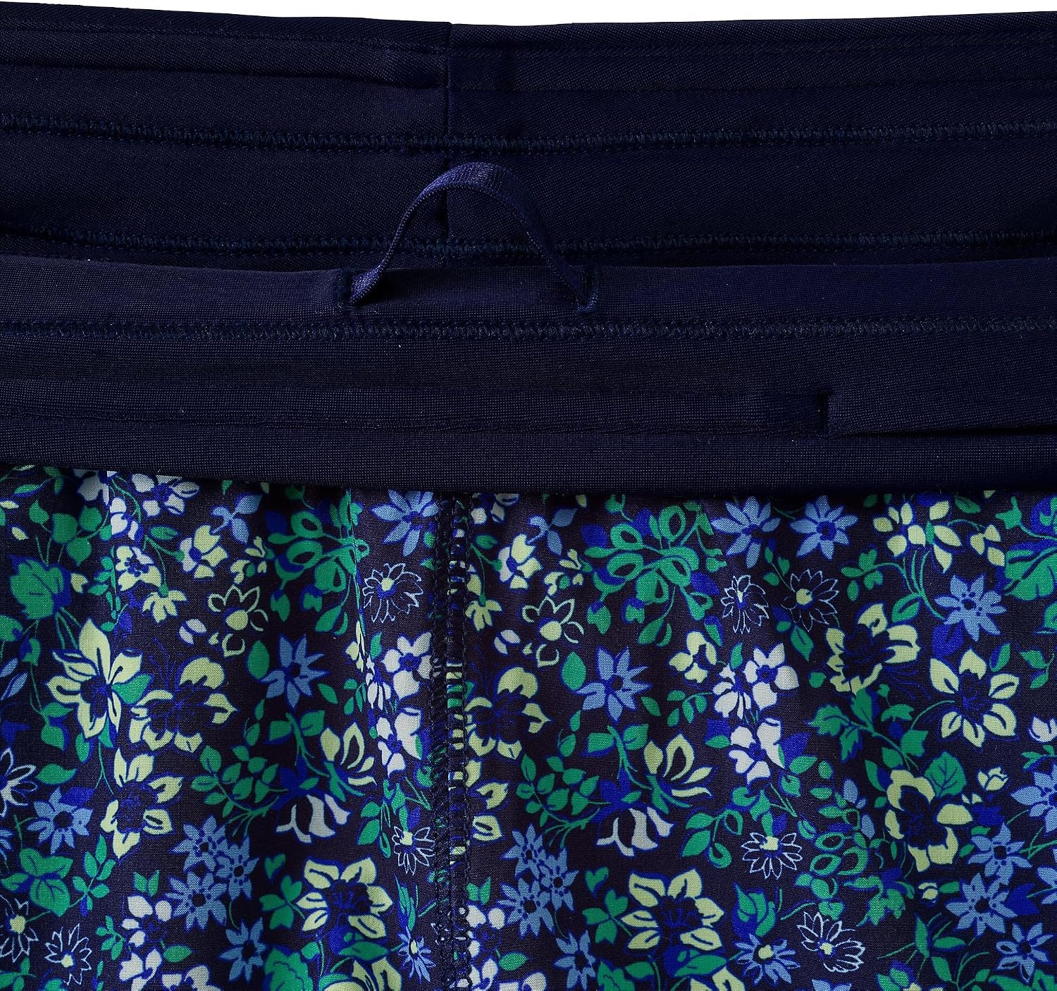image:imageLands End Womens Sunshade UPF 50 5 Board ShortsNavy Multi Ditsy Floral