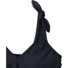 Lands’ End Women’s Flutter Tie Tankini Top(Black)
