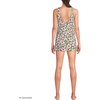 Lands’ End Women’s Mini Swim Dress(Floral Blossom/White/Pink)