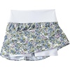 Lands’ End Women’s Mini Swim Skort(White/Lilac Multi Ditsy Floral)