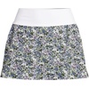 Lands’ End Women’s Mini Swim Skort(White/Lilac Multi Ditsy Floral)