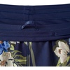 Lands’ End Women’s Sunshade UPF 50 5″ Board Shorts(Deep Sea/Blue Floral Tropic)