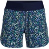 Lands’ End Women’s Sunshade UPF 50 5″ Board Shorts(Navy Multi Ditsy Floral)