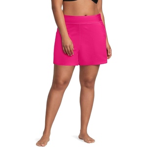 Lands’ End Women’s Sunshade UPF 50 5″ Board Shorts(Riviera Rose)