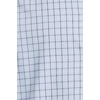 Lands’ End Men’s Wrinkle Resistant Dress Shirt | Stretch Twill, Buttondown Collar, Moisture-Wicking, Business Casual, Travel, Big and Tall Sizes(Clearlake Blue Plaid)