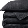 Lands’ End Seed Stitch Quilt King Black Slate(Black Slate)