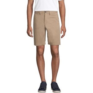 Men’s Big 9 Inch Comfort Waist Comfort First Knockabout Chino Shorts(Khaki)