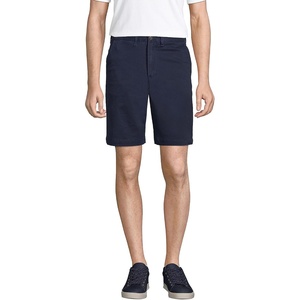 Men’s Big 9 Inch Comfort Waist Comfort First Knockabout Chino Shorts(Radiant Navy)