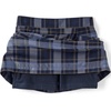 School Uniform Girls Plaid Skort Top of Knee(Classic Navy Plaid)