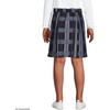 School Uniform Girls Plaid Skort Top of Knee(French Blue Plaid)