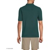 School Uniform Young Men’s Short Sleeve Mesh Polo Shirt(Evergreen)