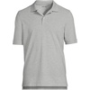 School Uniform Young Men’s Short Sleeve Mesh Polo Shirt(Gray Heather)
