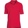 School Uniform Young Men’s Short Sleeve Mesh Polo Shirt(Red)