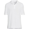 School Uniform Young Men’s Short Sleeve Mesh Polo Shirt(White)