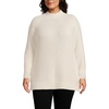 Women’s Drifter Shaker Easy Fit Mock Neck Sweater(Fresh Ivory)