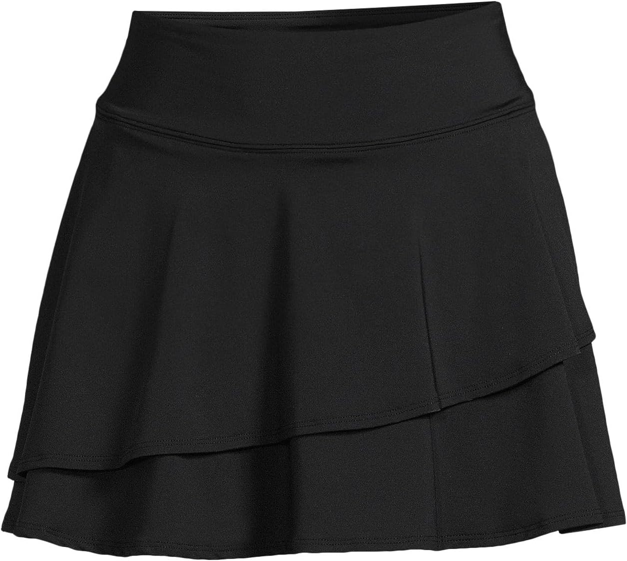 image:imageLands End Womens Tulip Hem Swim SkortBlack