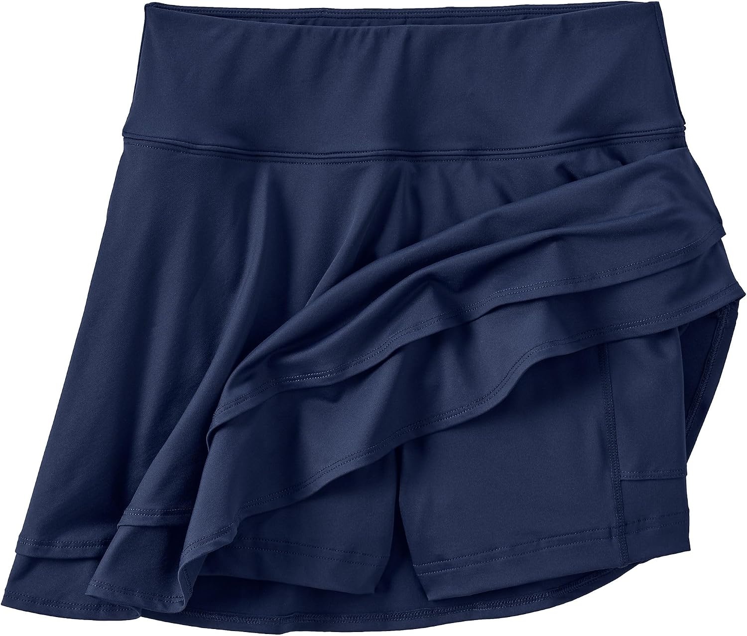 image:imageLands End Womens Tulip Hem Swim SkortDeep Sea Navy