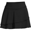 Lands’ End Women’s Tulip Hem Swim Skort(Black)