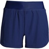 Women’s Curvy Fit 5″ Quick Dry Board Shorts Swim Shorts with Panty(Deep Sea Navy)