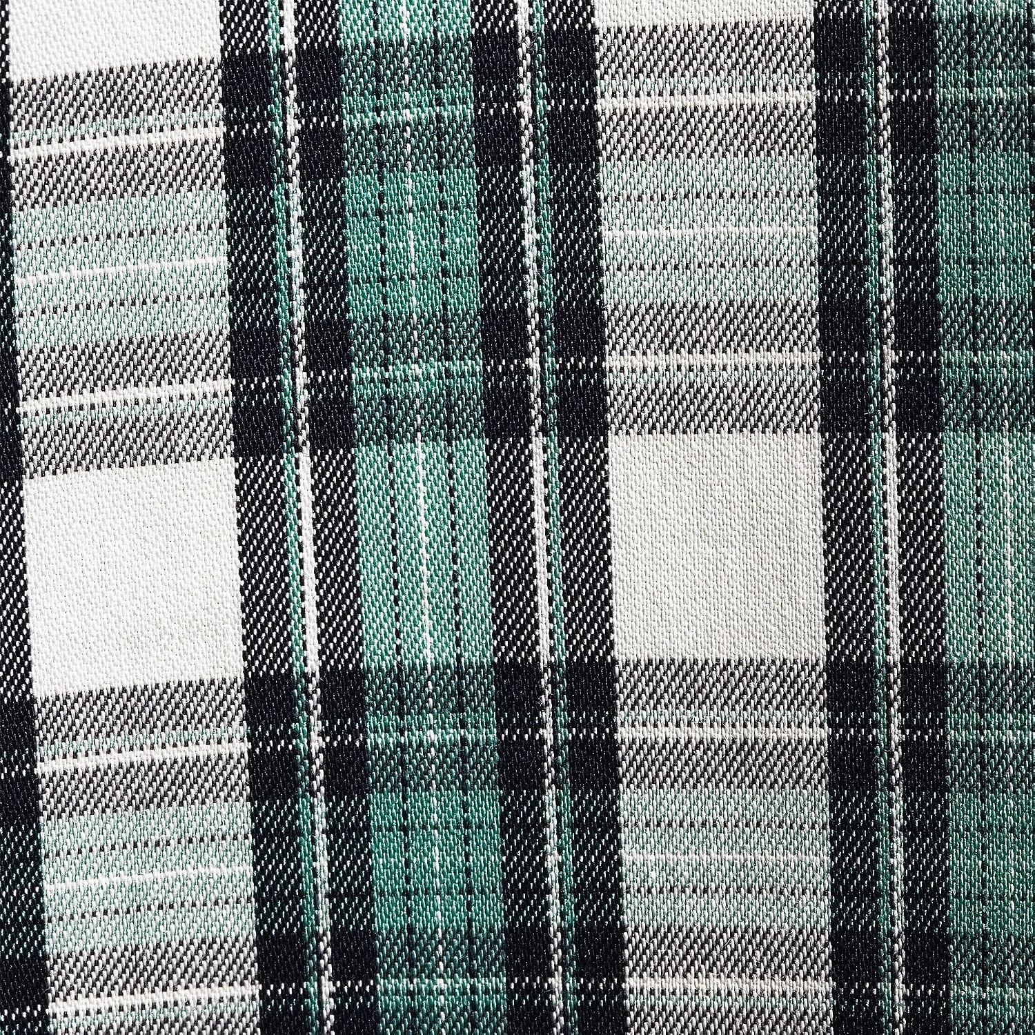 image:imageMens Traditional Fit Long Sleeve Travel Kit ShirtMuted Mineral AquaBlue Plaid