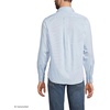 Men’s Traditional Fit Long Sleeve Travel Kit Shirt(Clearlake Blue Plaid)