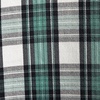 Men’s Traditional Fit Long Sleeve Travel Kit Shirt(Muted Mineral Aqua/Blue Plaid)