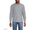 Men’s Traditional Fit Long Sleeve Travel Kit Shirt(Radiant Navy Stripe)