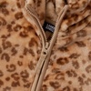 Lands’ End Girls Softest Fleece Jacket(Cheetah/Khaki)