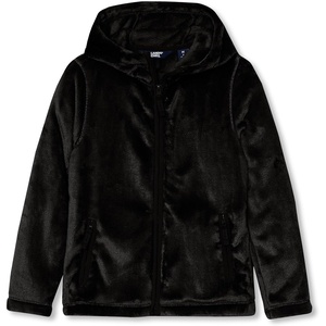 Lands’ End Girls Softest Fleece Jacket(Black)