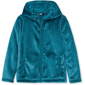 Lands’ End Girls Softest Fleece Jacket(Harbor Blue)