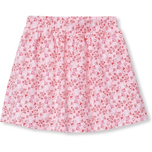 Lands’ End Girls Smocked Skorts(Floral/Orchid Pink)