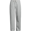 Lands’ End Men’s Wide Leg Sweatpants(Gray Heather)