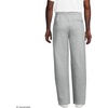 Lands’ End Men’s Wide Leg Sweatpants(Gray Heather)