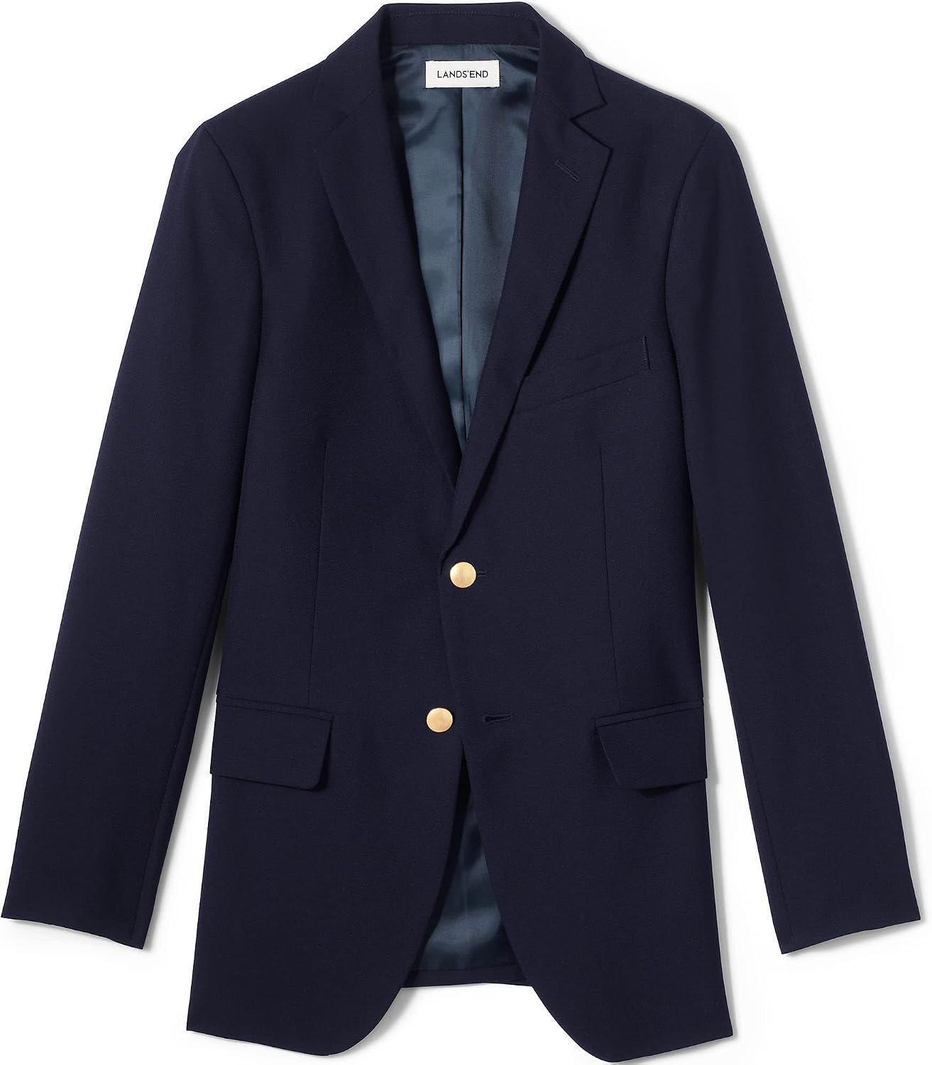 image:imageSchool Uniform Mens Tailored Fit Hopsack BlazerDeep Navy