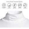 Lands’ End Women’s Supima Cotton Turtleneck(White)