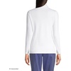 Lands’ End Women’s Supima Cotton Turtleneck(White)