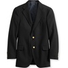 School Uniform Men’s Hopsack Blazer(Black)