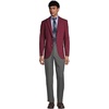 School Uniform Men’s Hopsack Blazer(Burgundy)
