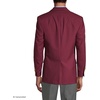 School Uniform Men’s Hopsack Blazer(Burgundy)