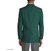 School Uniform Men’s Hopsack Blazer(Evergreen)