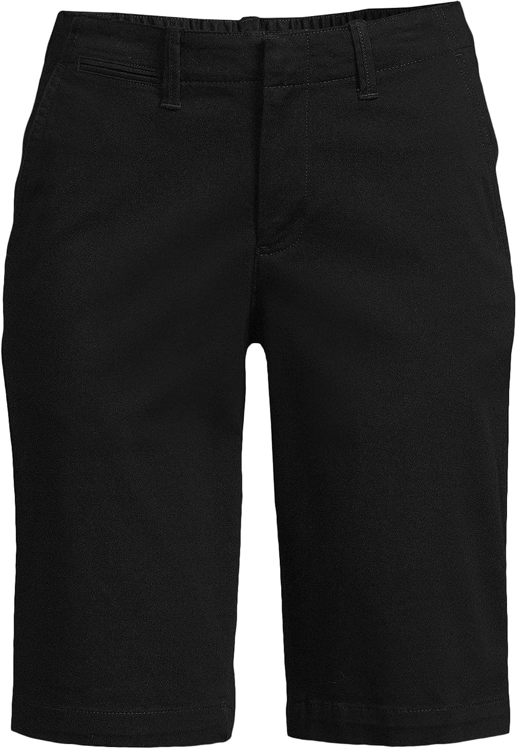 image:imageWomens Elastic Back Classic 12 Chino ShortsBlack