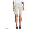 Women’s Elastic Back Classic 12″ Chino Shorts(Light Stone)