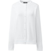 School Uniform Young Women’s Cotton Modal Cardigan Sweater(White)