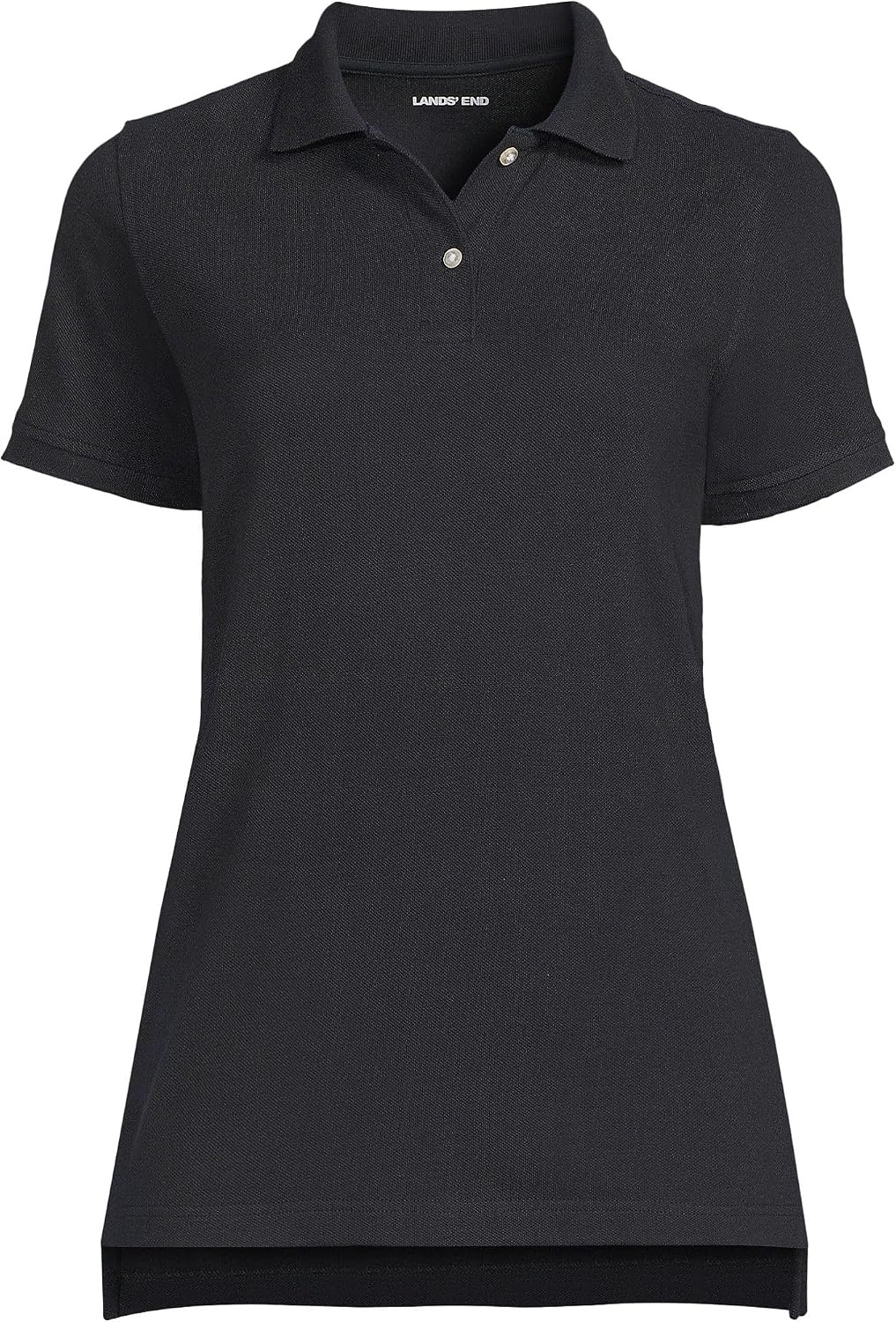 image:imageSchool Uniform Young Womens Short Sleeve Mesh Polo ShirtBlack