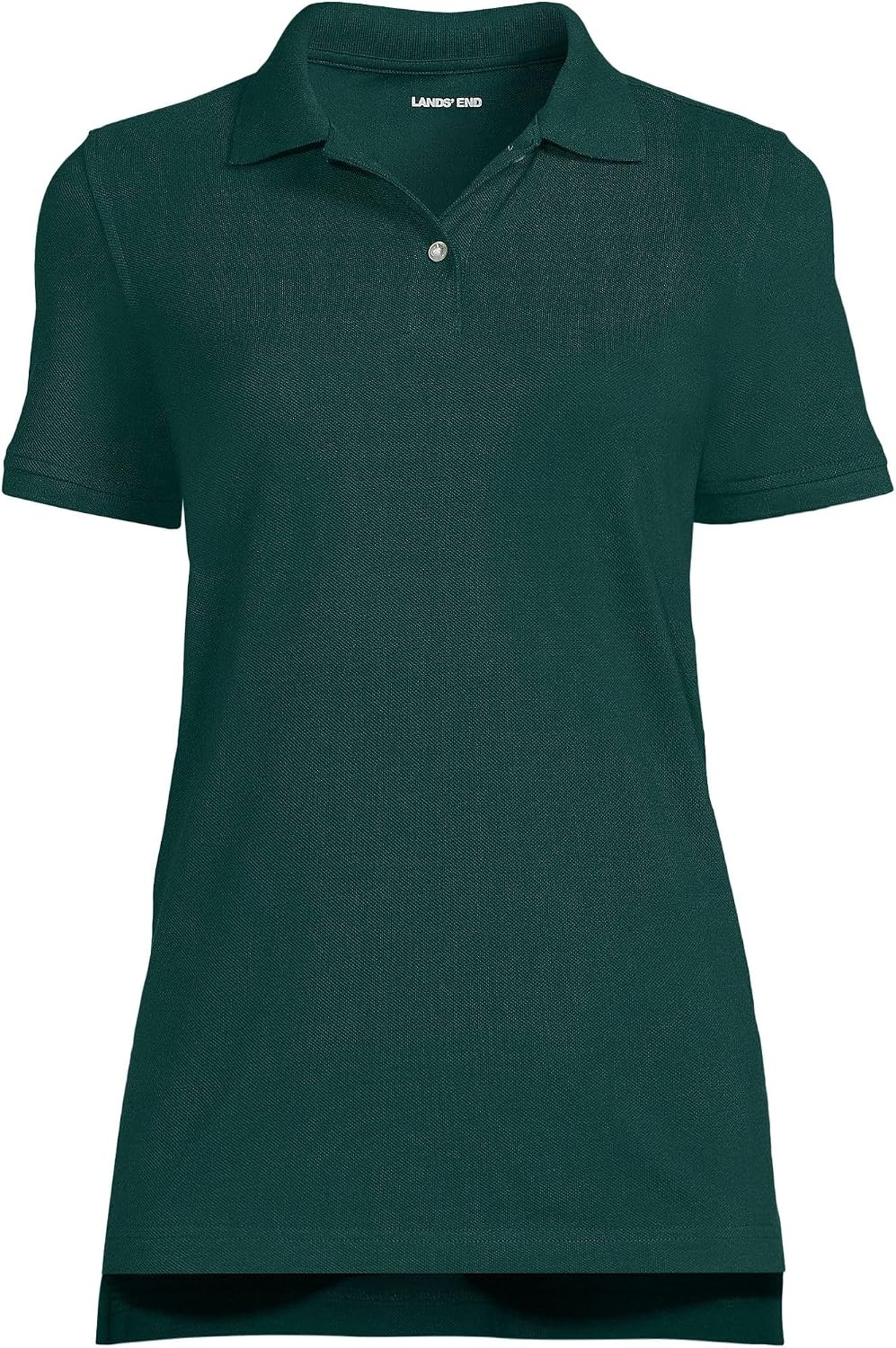 image:imageSchool Uniform Young Womens Short Sleeve Mesh Polo ShirtEvergreen